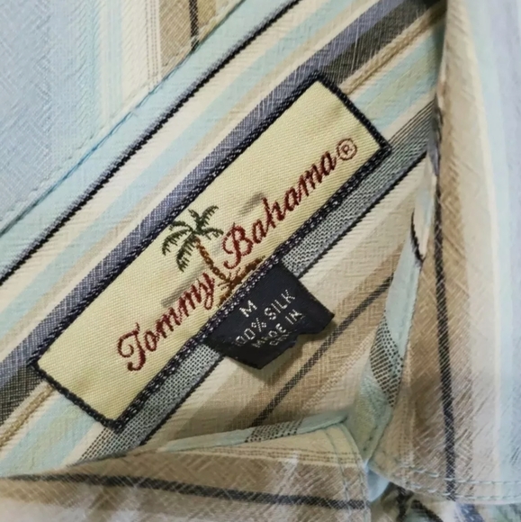 Tommy Bahama Mens Shirts Silk Long Sleeve Lot of 2 - Picture 4 of 4